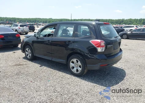 2018 Subaru Forester 2.5I from USA, damaged, VIN JF2SJAAC2JH595927